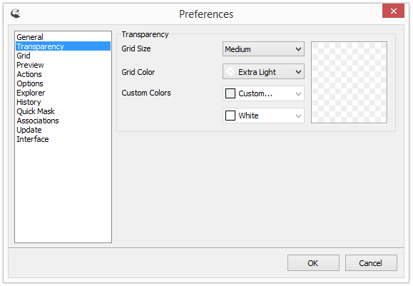 Transparency Preferences