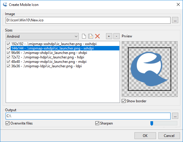 Mobile Icon From Image