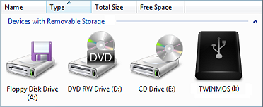 Customized USB Drive Icon
