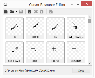 Cursor Resource Editor