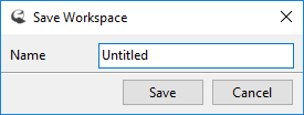 Save Workspace