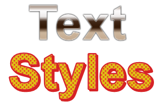 Text Styles
